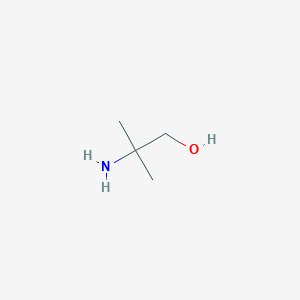 molecular formula C4H11NO<br>(CH3)2C(NH2)CH2OH<br>C4H11NO B013486 2-Amino-2-methyl-1-propanol CAS No. 124-68-5