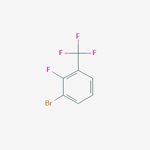 B134860 3-Bromo-2-fluorobenzotrifluoride CAS No. 144584-67-8