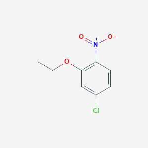 molecular formula C8H8ClNO3 B1348602 4-Chloro-2-ethoxy-1-nitrobenzene CAS No. 29604-25-9