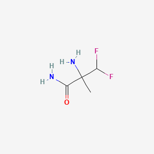 2-Amino-3,3-difluoro-2-methylpropanamide