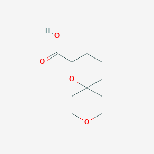 1,9-Dioxaspiro[5.5]undecane-2-carboxylic acid