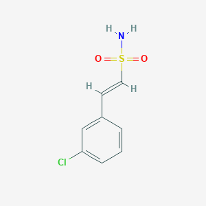 (e)-2-(3-Chlorophenyl)ethene-1-sulfonamide