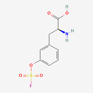 (S)-2-Amino-3-(3-((fluorosulfonyl)oxy)phenyl)propanoic acid