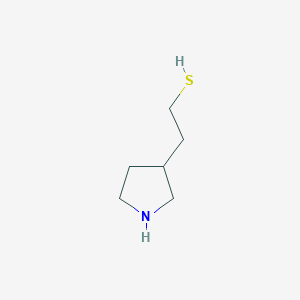 2-(Pyrrolidin-3-yl)ethanethiol