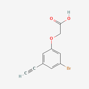 2-(3-Bromo-5-ethynylphenoxy)acetic acid