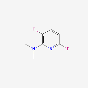 3,6-difluoro-N,N-dimethylpyridin-2-amine