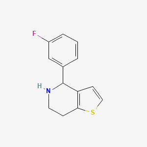 4-(3-Fluorophenyl)-4,5,6,7-tetrahydrothieno[3,2-c]pyridine