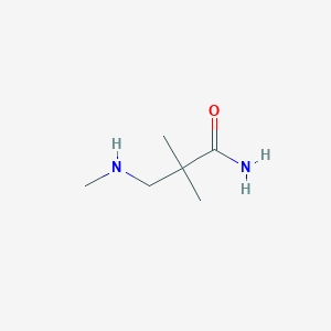 2,2-Dimethyl-3-(methylamino)propanamide