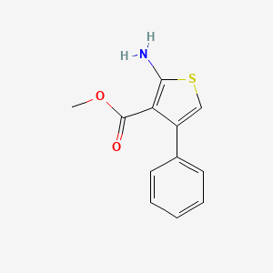 molecular formula C12H11NO2S B1348627 甲基2-氨基-4-苯基噻吩-3-羧酸酯 CAS No. 67171-55-5