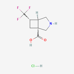 rac-(1R,5R,6S)-6-(trifluoromethyl)-3-azabicyclo[3.2.0]heptane-1-carboxylic acid hydrochloride