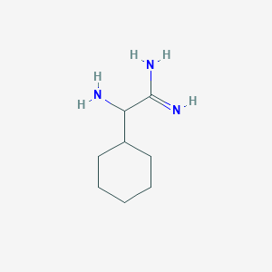 2-Amino-2-cyclohexylacetimidamide