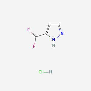 3-(difluoromethyl)-1H-pyrazole hydrochloride