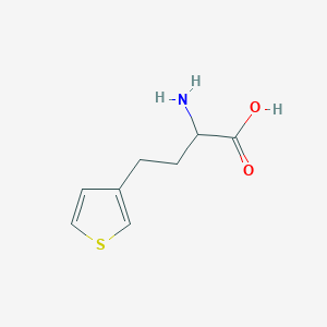 2-Amino-4-(thiophen-3-yl)butanoic acid