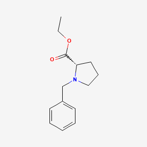 molecular formula C14H19NO2 B1348635 N-Benzyl-L-proline ethyl ester CAS No. 955-40-8