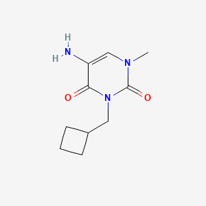 5-Amino-3-(cyclobutylmethyl)-1-methylpyrimidine-2,4(1h,3h)-dione