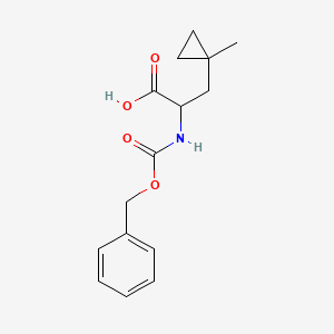 2-(((Benzyloxy)carbonyl)amino)-3-(1-methylcyclopropyl)propanoic acid