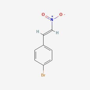molecular formula C8H6BrNO2 B1348637 反式-4-溴-β-硝基苯乙烯 CAS No. 3156-37-4