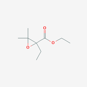 Ethyl 2-ethyl-3,3-dimethyloxirane-2-carboxylate