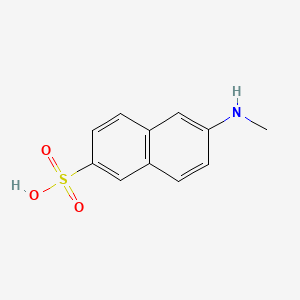 6-(Methylamino)naphthalene-2-sulphonic acid