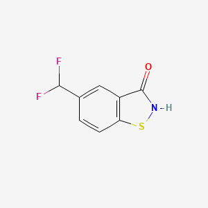 5-(Difluoromethyl)benzo[d]isothiazol-3(2H)-one