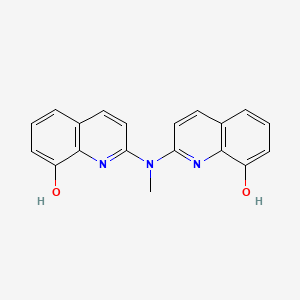 B1348643 2,2'-(Methylimino)diquinolin-8-ol CAS No. 65165-14-2