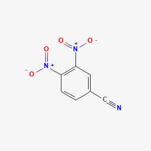 molecular formula C7H3N3O4 B1348646 3,4-二硝基苯甲腈 CAS No. 4248-33-3