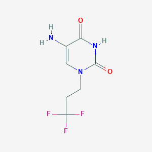 5-Amino-1-(3,3,3-trifluoropropyl)pyrimidine-2,4(1h,3h)-dione