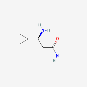 (3S)-3-amino-3-cyclopropyl-N-methylpropanamide