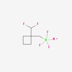 Potassium ((1-(difluoromethyl)cyclobutyl)methyl)trifluoroborate