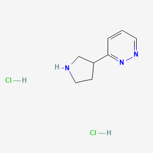 3-(Pyrrolidin-3-yl)pyridazine dihydrochloride