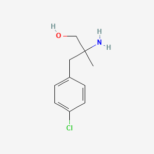 2-Amino-3-(4-chlorophenyl)-2-methylpropan-1-ol