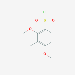 2,4-Dimethoxy-3-methylbenzene-1-sulfonyl chloride