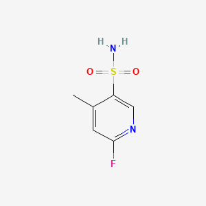 6-Fluoro-4-methylpyridine-3-sulfonamide