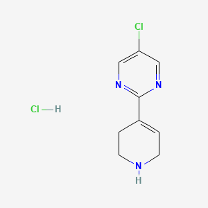 5-Chloro-2-(1,2,3,6-tetrahydropyridin-4-yl)pyrimidine hydrochloride