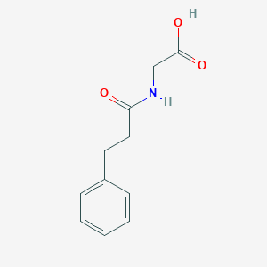 molecular formula C11H13NO3 B134870 Phenylpropionylglycine CAS No. 56613-60-6