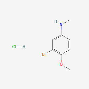 3-bromo-4-methoxy-N-methylaniline hydrochloride