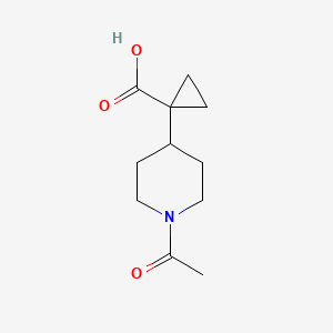 1-(1-Acetyl-piperidin-4-yl)-cyclopropanecarboxylic acid