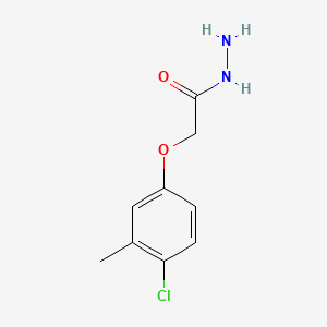 molecular formula C9H11ClN2O2 B1348706 2-(4-氯-3-甲基苯氧基)乙酰肼 CAS No. 72293-68-6