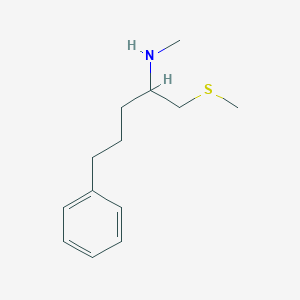 n-Methyl-1-(methylthio)-5-phenylpentan-2-amine