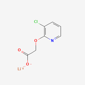 Lithium(1+) 2-[(3-chloropyridin-2-yl)oxy]acetate