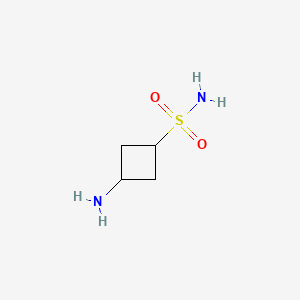 (1r,3r)-3-Aminocyclobutane-1-sulfonamide