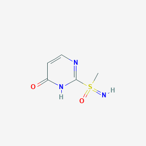 (4-Hydroxypyrimidin-2-yl)(imino)methyl-lambda6-sulfanone