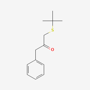 1-(Tert-butylthio)-3-phenylpropan-2-one