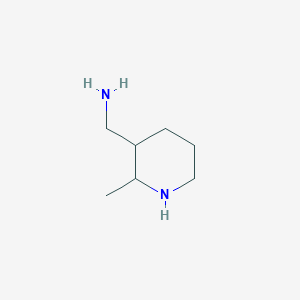 molecular formula C7H16N2 B13487321 2-Methyl-3-piperidinemethanamine 