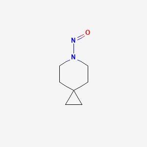 molecular formula C7H12N2O B13487339 6-Nitroso-6-azaspiro[2.5]octane 