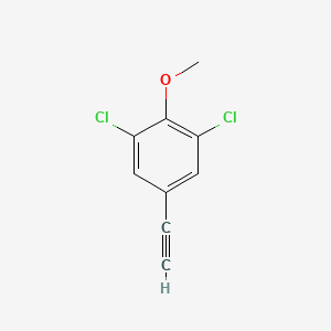 1,3-Dichloro-5-ethynyl-2-methoxybenzene