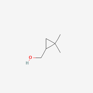 molecular formula C6H12O B1348738 (2,2-二甲基环丙基)甲醇 CAS No. 930-50-7