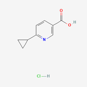 6-Cyclopropylpyridine-3-carboxylic acid hydrochloride