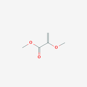 molecular formula C5H8O3 B1348743 2-甲氧基丙烯酸甲酯 CAS No. 7001-18-5