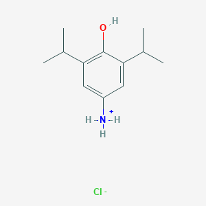 molecular formula C12H20ClNO B134875 4-氨基-2,6-二异丙基苯酚盐酸盐 CAS No. 100251-91-0